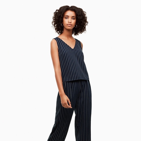 Babaton Murphy Blouse - Pinstripe - Picture 2 of 5